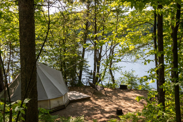 Camping de l'ïle Melville