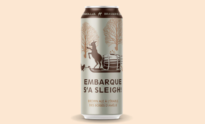 bière à l'érable québécoise