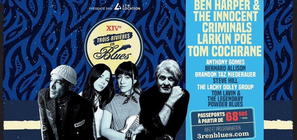 TroisRivières en Blues dévoile les artistes qui fouleront la scène de l’Amphithéâtre Cogeco