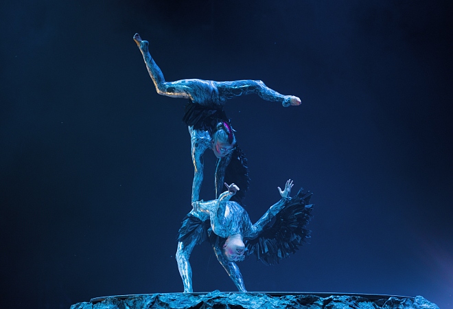 acrobates du Cirque du Soleil, Vive nos divas à Trois-Rivières