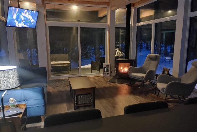 interieur chalet double k